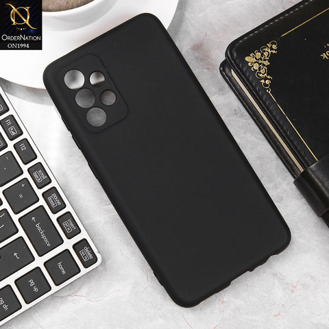 Samsung Galaxy A52s 5G Cover - Black - Matte Shockproof Sillica Gel Soft Case