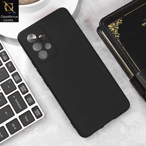 Samsung Galaxy A53 5G Cover - Black - Matte Shockproof Sillica Gel Soft Case