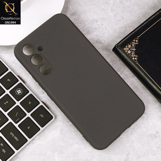 Samsung Galaxy A54 5G Cover - Dark Gray - Matte Shockproof Sillica Gel Soft Case