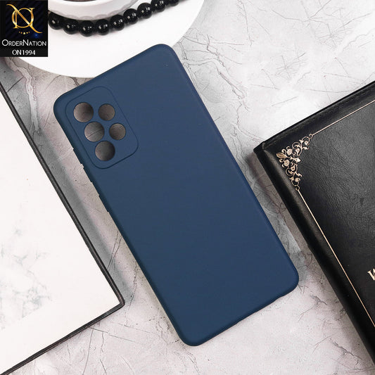 Samsung Galaxy A73 5G - Royal Blue - Matte Shockproof Sillica Gel Soft Case