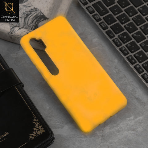 Samsung Galaxy Note 10 Plus  Cover  - yellow - New Matte Gray Silicone Case  Soft Touch Slim Back Cover