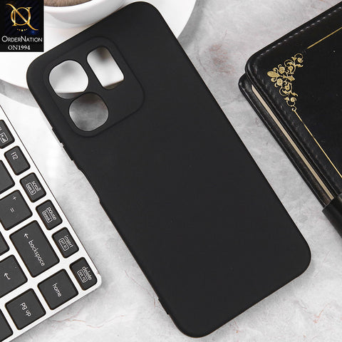 Infinix Smart 9 HD Cover - Black - Matte Shockproof Sillica Gel Soft Case