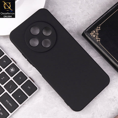 Tecno Spark 30C 4G  Cover - Black - Matte Shockproof Sillica Gel Soft Case