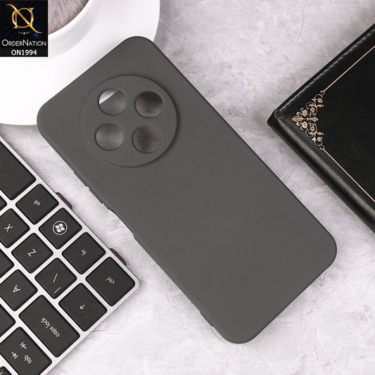 Tecno Spark 30C 4G  Cover - Gray - Matte Shockproof Sillica Gel Soft Case