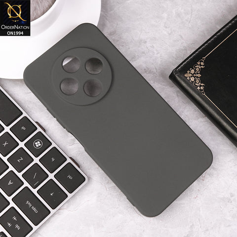 Tecno Spark 30C 4G  Cover - Gray - Matte Shockproof Sillica Gel Soft Case