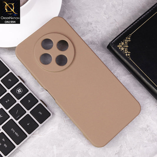 Tecno Spark 30C 4G  Cover - Desert - Matte Shockproof Sillica Gel Soft Case