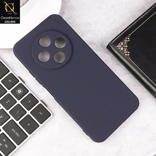 Tecno Spark 30C 4G  Cover - Midnight Blue - Matte Shockproof Sillica Gel Soft Case