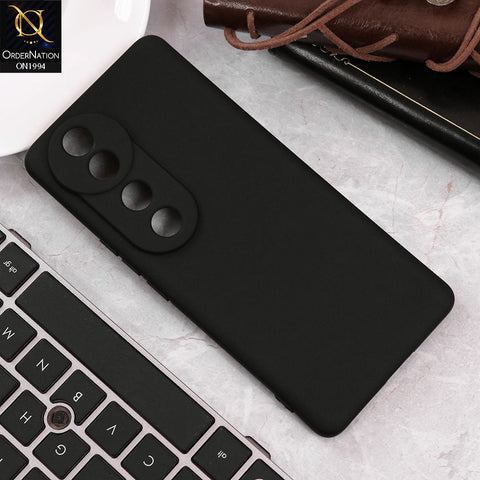 Vivo S19 Cover - Black - Matte Shockproof Sillica Gel Soft Case