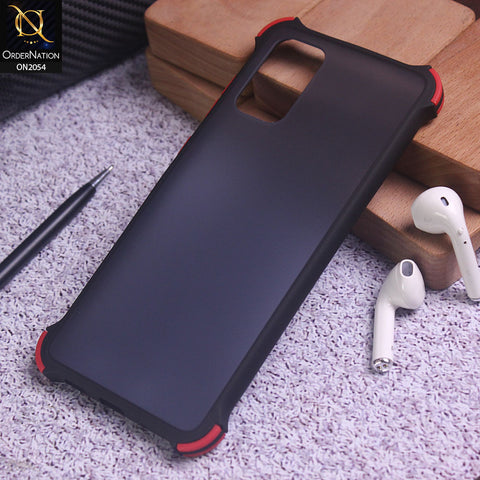 Samsung Galaxu S20 Cover - Black - Translucent Matte Shockproof Case