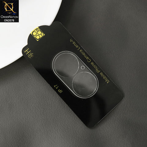 iPhone 17 Camera Protector - Transparent - 3D Film 9H Glass Color Camera Lens Protector