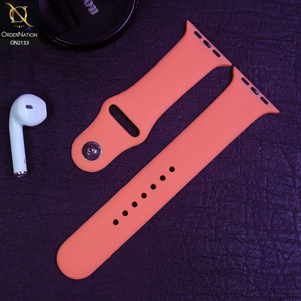 Apple Watch Series 3 (42mm) - Vermilion - Soft Candy Color Watch Strap