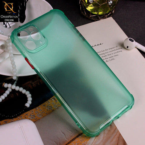 iPhone 11 Pro Max - Sea Green - Candy Assorted Color Soft Semi-Transparent Case