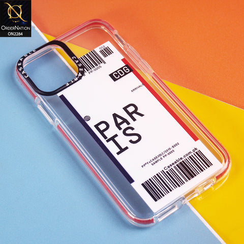 iPOhone 11 Pro Cover - Design 10 - V2 Trendy City Travel Pane Strip Bar Code Style Case