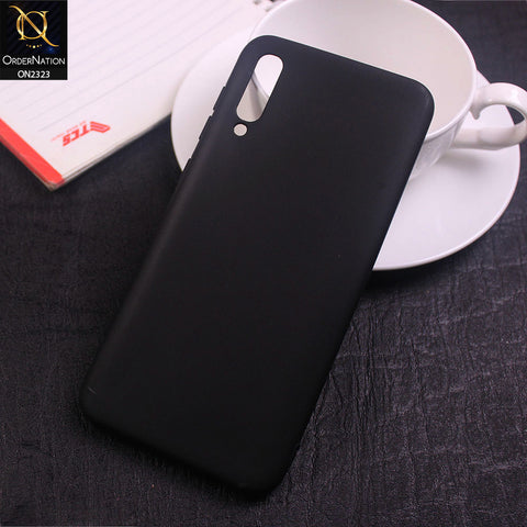 Samsung Galaxy A50s Cover - Black - Soft Ultra Thin Candy Colors Case