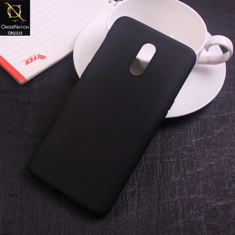 OnePlus 7 Cover - Black- Soft Ultra Thin Candy Colors Case