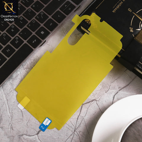 Samsung Galaxy A05s Back Protector - Transparent Hydro Jell Skin Film Unbreakable Back Protector Sheet
