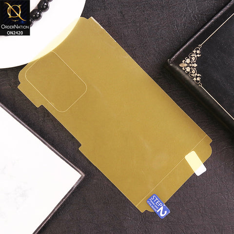 Xiaomi 11T Pro - Protector - Transparent Hydro Jell Skin Film Unbreakable Back Protector Sheet