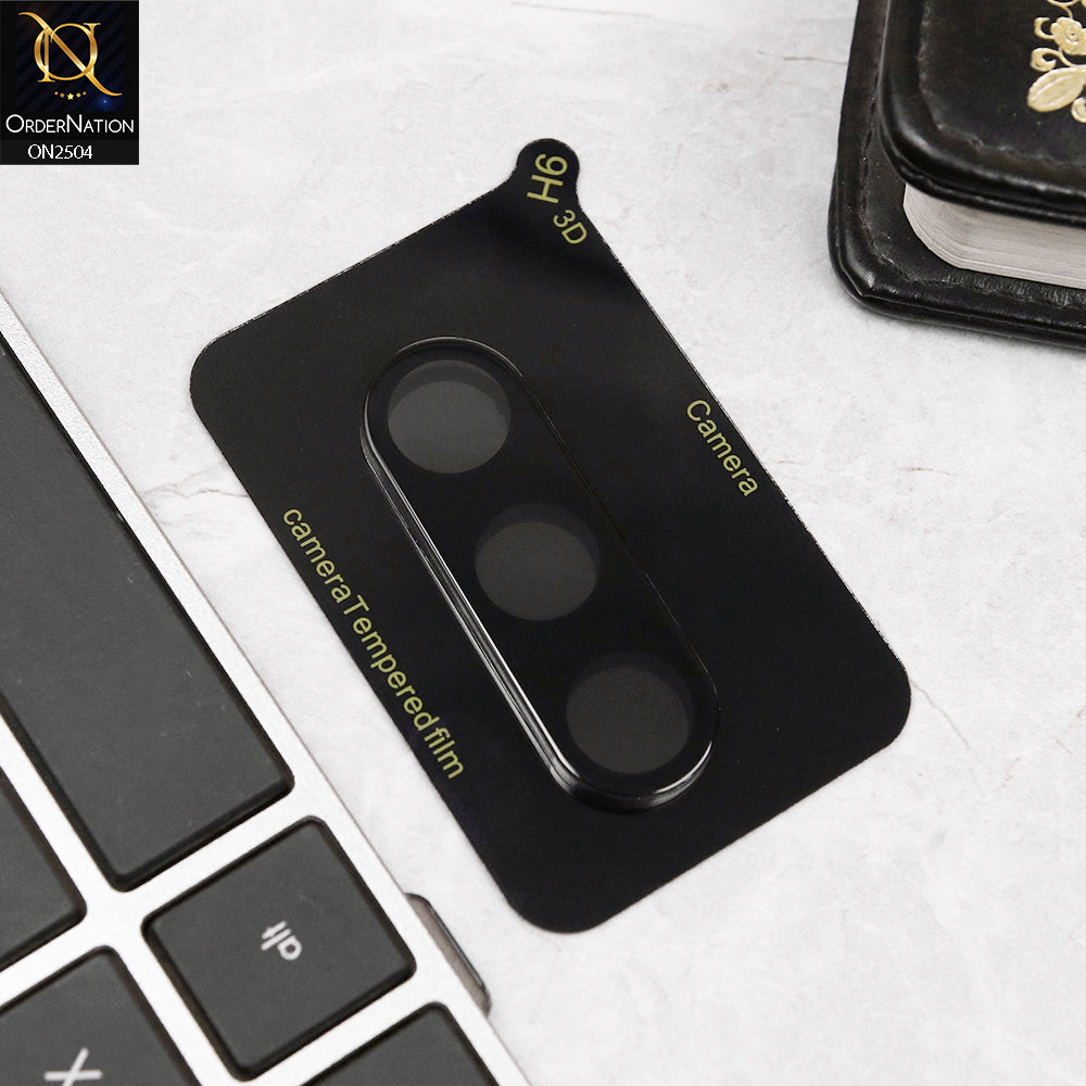 Samsung Galaxy S24 FE Cover - Black - 9H Ultra Thin Scratch-Resistant Camera Lens Glass Protector