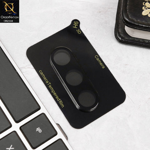 Samsung Galaxy S24 FE Cover - Black - 9H Ultra Thin Scratch-Resistant Camera Lens Glass Protector