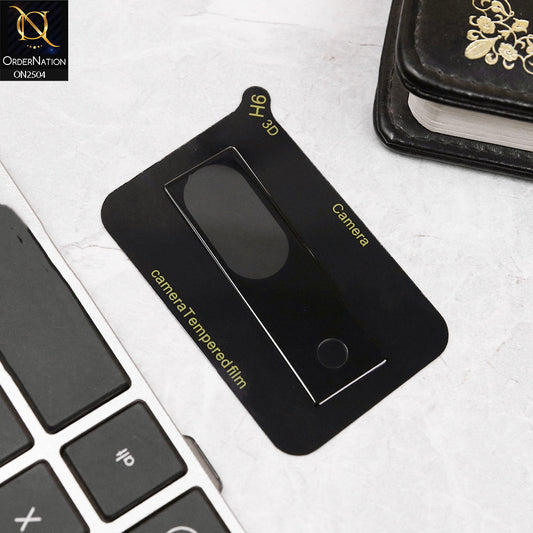 Vivo V50 Cover - Black - 9H Ultra Thin Scratch-Resistant Camera Lens Glass Protector