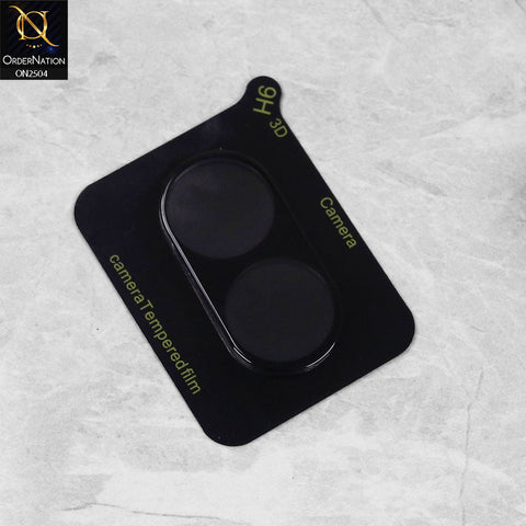 Vivo Y28 4G Camera Protector - Black -  9H Ultra Thin Scratch-Resistant Camera Lens Glass Protector