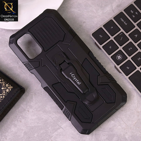 Oppo A52 Cover - Black - New Stylish Hybrid Ultra Protection Soft Case