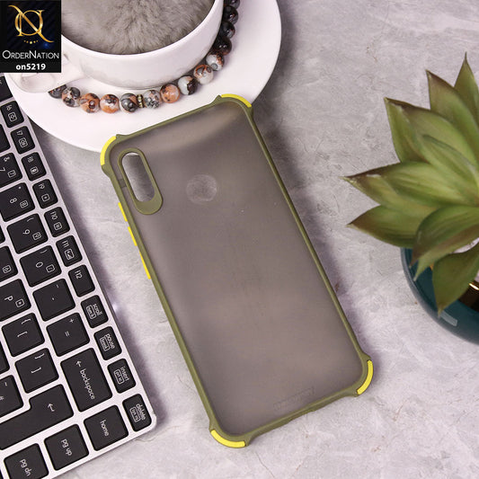 Huawei Y6 2019 / Y6 Prime 2019 Cover - Lightgreen - Translucent Matte Shockproof Full Camera Protection Case