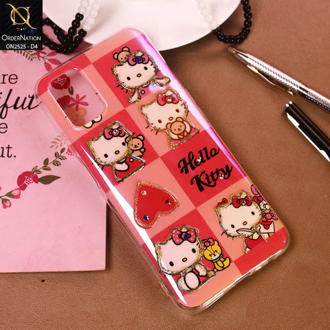 Oppo A52 Cover - Design 4 - Girlish Fashion Style Shiny Soft Case