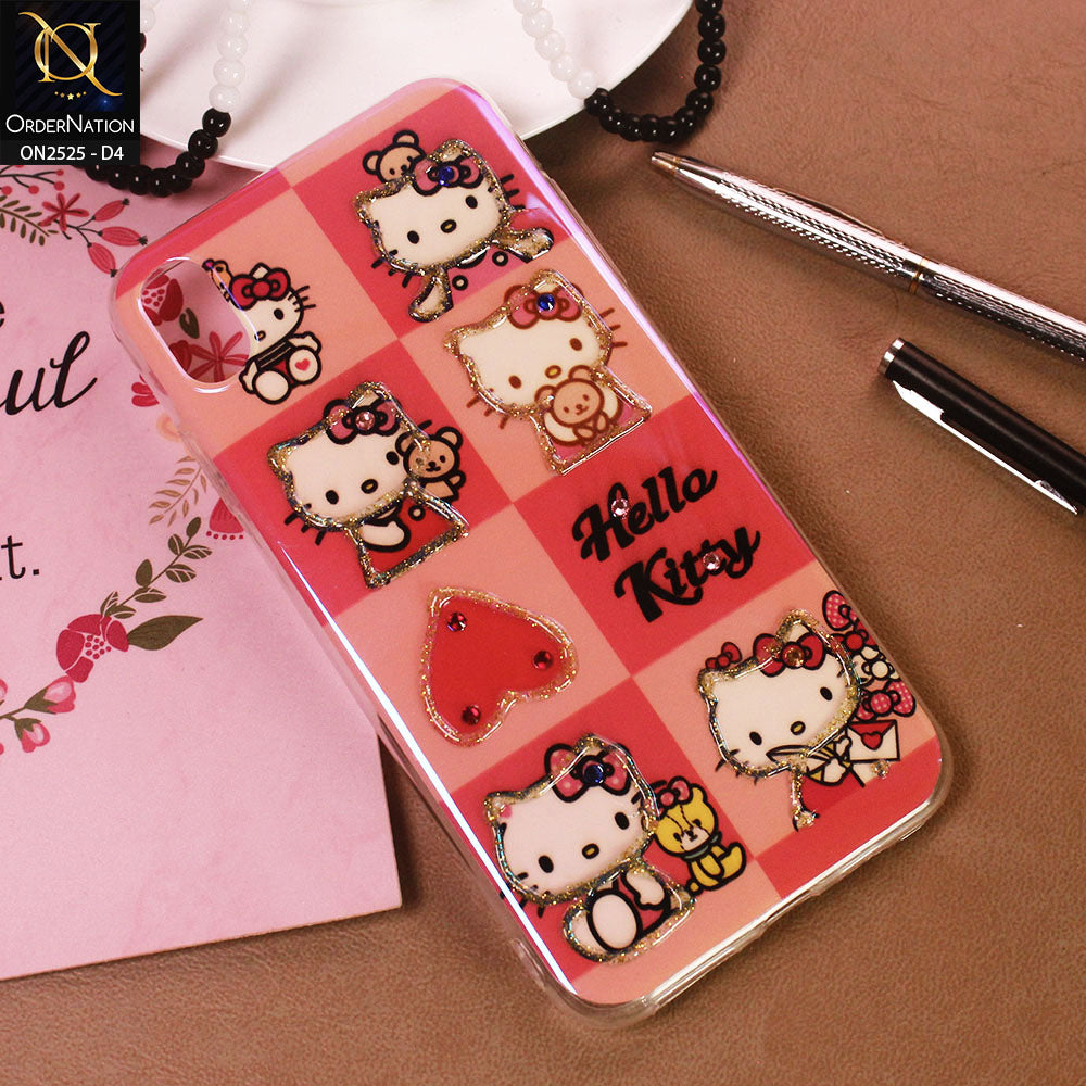 iPhone XS / X Cover - Design 4 - Girlish Fashion Style Shiny Soft Case