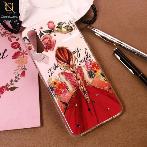 Vivo S1 Cover - Design 3 - Girlish Fashion Style Shiny Soft Case