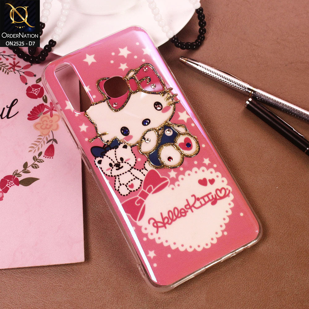 Vivo Y19 Cover - Design 7 - Girlish Fashion Style Shiny Soft Case