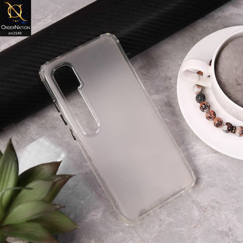 Xiaomi Mi Note 10 Lite Cover - White - Candy Assorted Color Soft Semi-Transparent Case