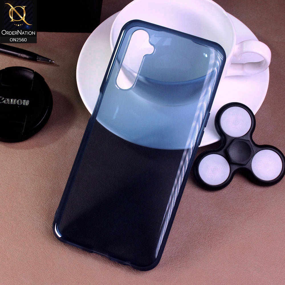 Realme 6s - Blue - Assorted Candy Color Transparent Soft Case