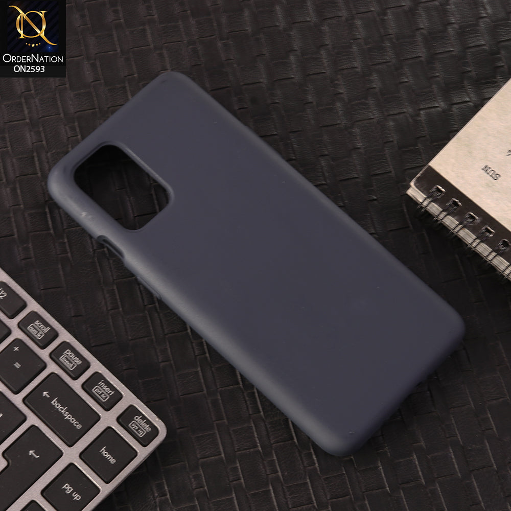OnePlus 8T Cover - Midnight Blue -  HQ Silica Gel Silicon Shockproof Matte Soft Case