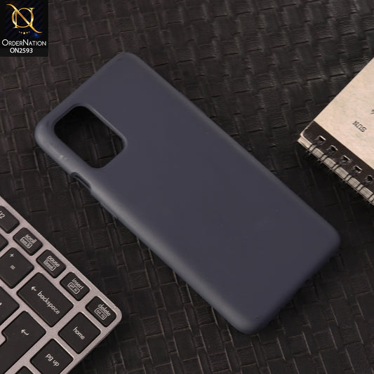 OnePlus 8T Cover - Midnight Blue -  HQ Silica Gel Silicon Shockproof Matte Soft Case