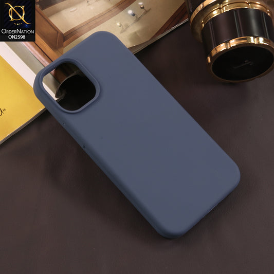 iPhone 12 Mini Cover - Blue - New Soft Silicone Case