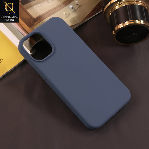 iPhone 12 Mini Cover - Blue - New Soft Silicone Case