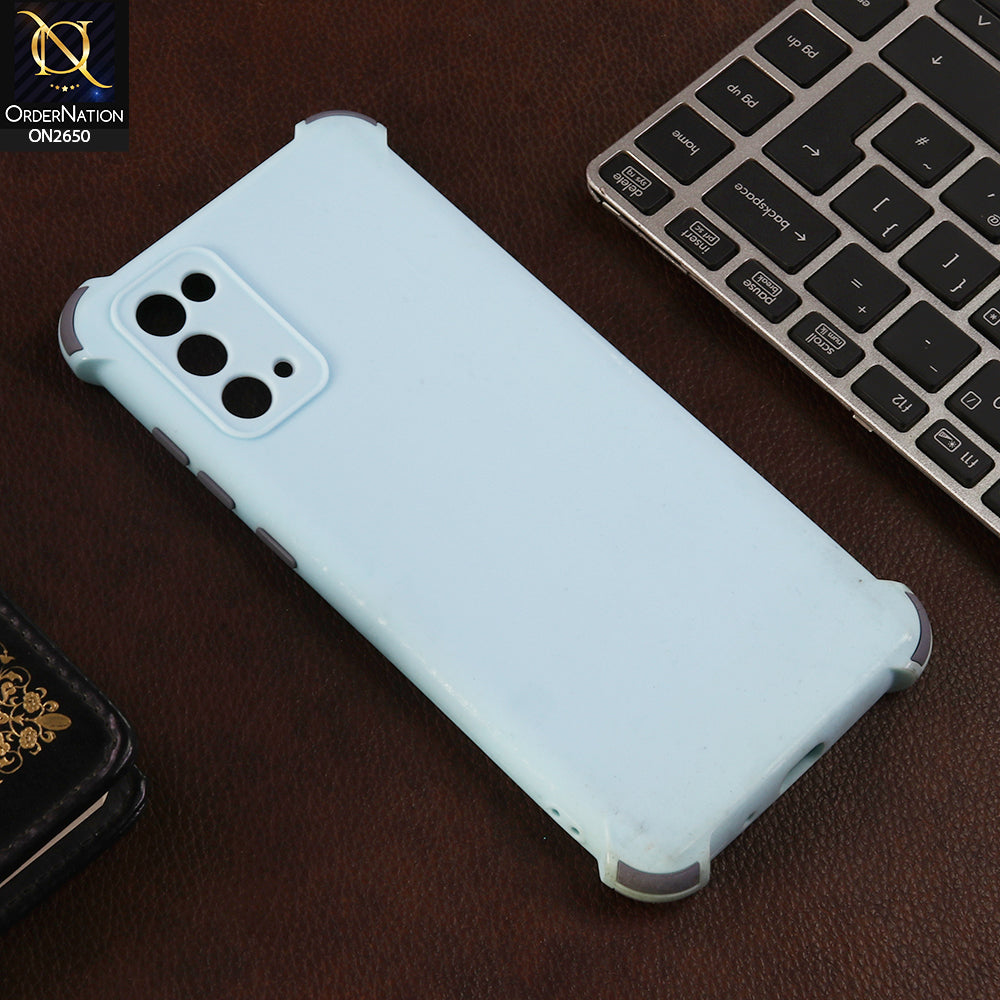 Samsung Galaxy Note 20 Cover - Sky Blue -  Soft New Stylish Matte Look Case