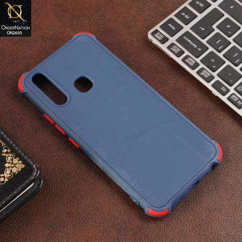 Vivo Y12 Cover - Blue -  Soft New Stylish Matte Look Case