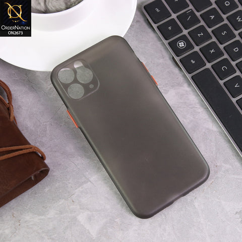 iPhone 11 Pro - Gray - New Colored Semi-Transparent Ultra Thin Paper Shell Case