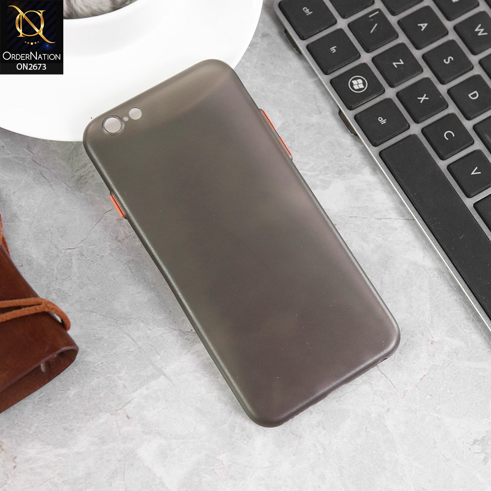 iPhone 6S / 6 - Gary - New Colored Semi-Transparent Ultra Thin Paper Shell Case