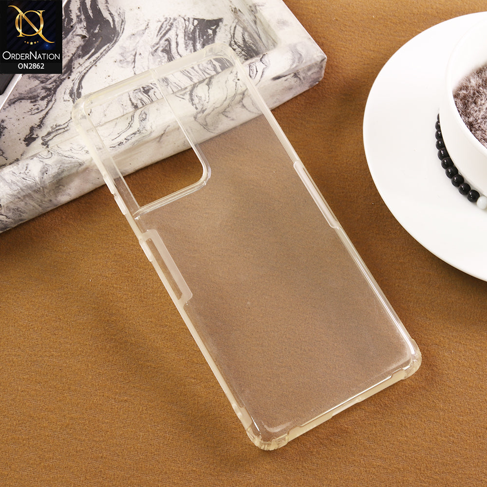 Samsung Galaxy S21 Ultra 5G Cover - Transparent - Soft Silicone Protective Case