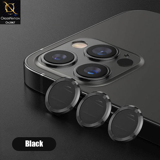 iPhone 15 Pro Protector - Metal Ring Camera Glass Protector
