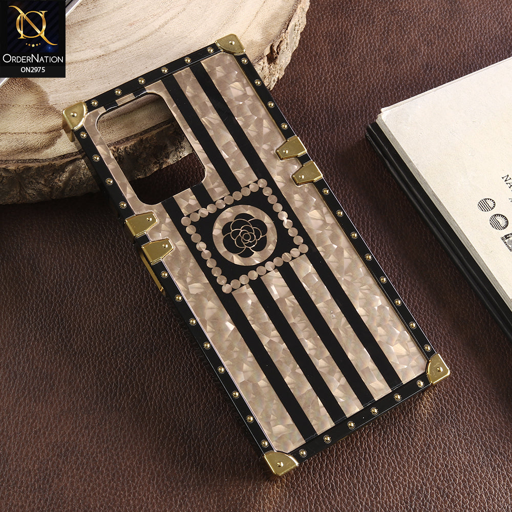 Xiaomi 11T Cover - Design 2 -3D illusion Gold Flowers Soft Trunk Case With Ring Holder