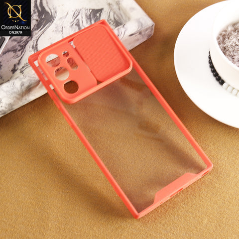 Samsung Galaxy Note 20 Plus Cover - Red - Cooling Breathing Mesh Soft Rubber Feel Phone Case