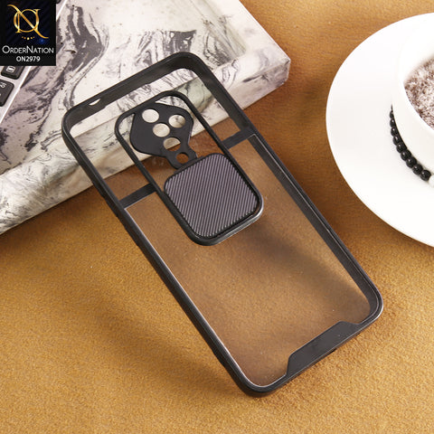 Vivo Y51 (2020 September) Cover - Black - Cooling Breathing Mesh Soft Rubber Feel Phone Case