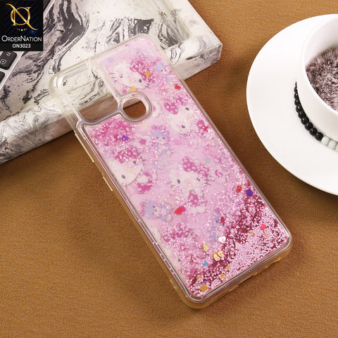 Infinix Hot 10 Cover - Design 7 - Trendy Bling Liquid Glitter Soft Case