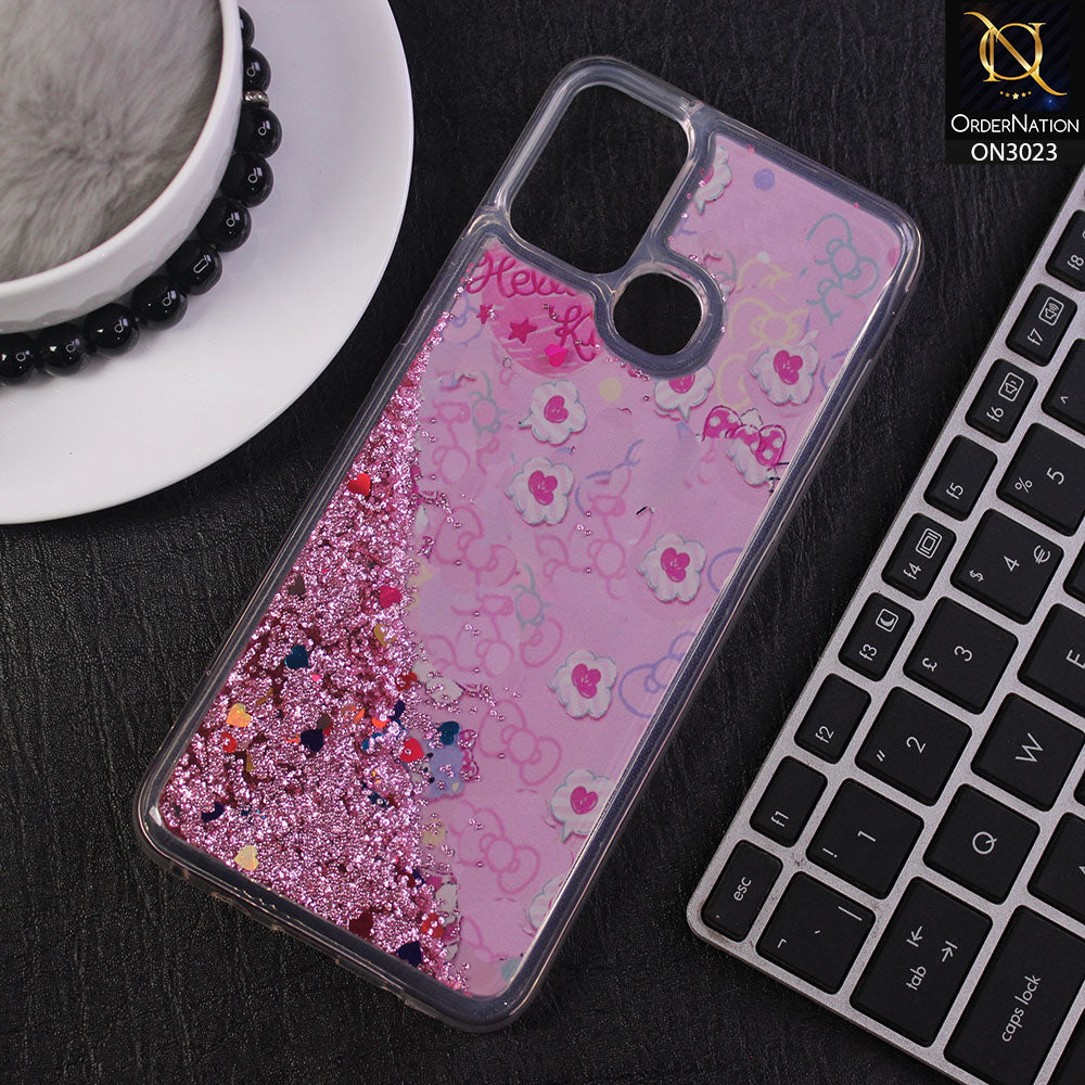 Infinix Hot 10 Play Cover - Design 7 - Trendy Bling Liquid Glitter Soft Case