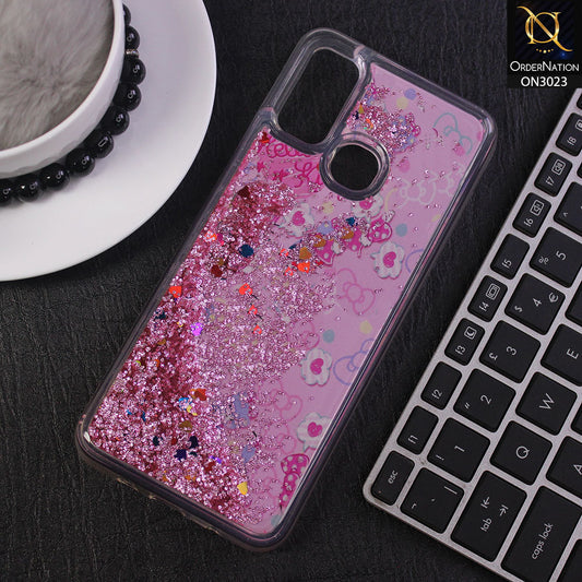 Infinix Hot 9 Play Cover - Design 7 - Trendy Bling Liquid Glitter Soft Case