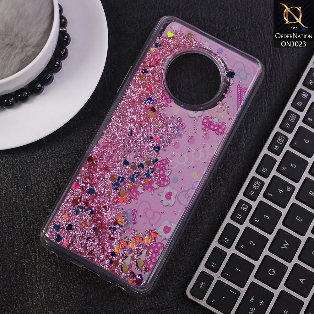 Infinix Note 7 Cover - Design 7 - Trendy Bling Liquid Glitter Soft Case